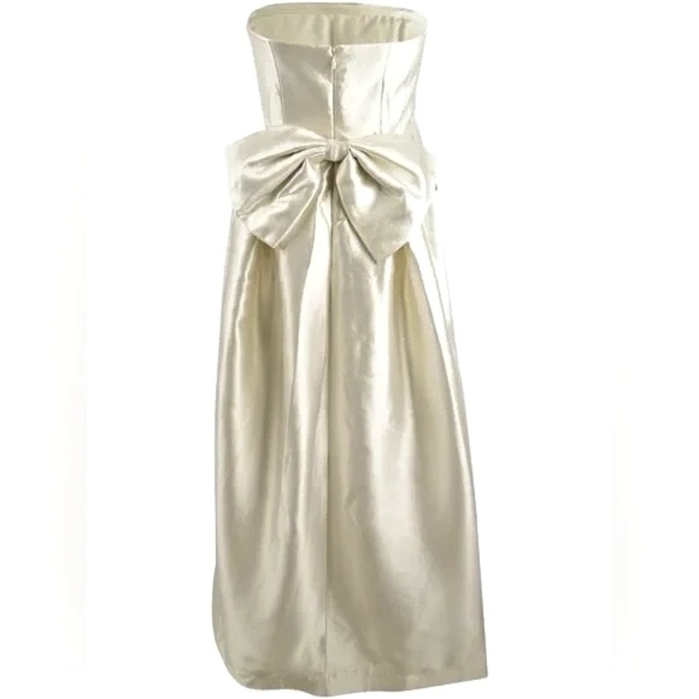 Betsey Johnson Prom Wedding Strapless Dress - Picture 5 of 6